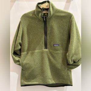 Patagonia pullover, green, size S